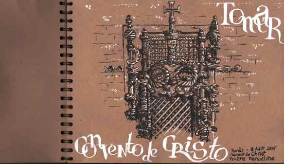 Portugal - Tomar Convento de Cristo Fenetre Manueline lo